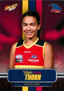 2017 Adelaide Crows AFLW Select Footy Stars Card - Tayla Thorn - Picture 1 of 3