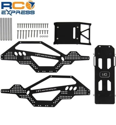 Hot Racing Axial SCX24 Aluminum Rock Racer Conversion Chassis SXTF14RR01 - Image 1 of 4