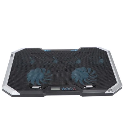  Stumm-Laptop-Kühlmatte einstellbar RGB-Notebook-USB-Kühler-Computer-Ständer - Bild 1 von 4
