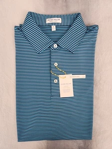 Peter Millar Hales Performance Jersey Polo MS24EK03S Men's Size Medium New - Picture 1 of 10