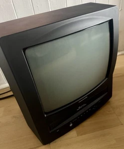 Daewoo CRT TV VCR Combo Player - Retro Gaming Black GB14H1N - Picture 1 of 6