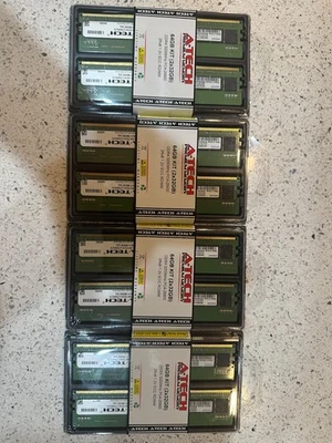 256gb ram kit ddr4 3200 mhz pc4- 25600 ecc rdimm 2rx8 dual rank 1.2v ecc - Image 1 of 4