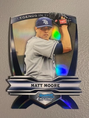 Cantidad: Bowman Chrome 2012 - Matt Moore (Rays) Legends in Making Rookie #LIM-MM Foto 1 de 2
