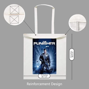 The Punisher (1989) Movie Poster Tote Bag - Picture 1 of 1