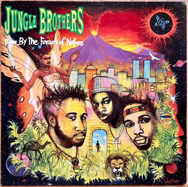Jungle Brothers Done By The Forces Of Nature NEAR MINT Warner Vinyl LP - Bild 1 von 1