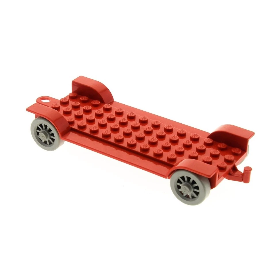 1X Lego Fabuland Vehículo 6X14 Rojo Chasis Coche Remolque Fabaa1 Foto 1 de 1