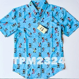 2025 Disney Parks RSVLTS Magic Kingdom Mickey Mouse Shirt Herren Gr. M - Bild 1 von 3