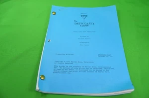 Drew Carey Show Film Script, Original, "STILL LIFE WITH FREELOADER" 2003 - Picture 1 of 3