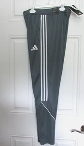 NEW YOUTH BOYS ADIDAS AEROREADY TIRO 23 SOCCER TRAINING PANTS LARGE GRAY $45 - Picture 1 of 6