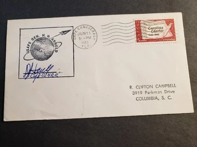 USNS GENERAL H. H. ARNOLD T-AGM 9 Naval Cover 1963 Cachet CAPE CANAVERAL, FL - Image 1 of 2