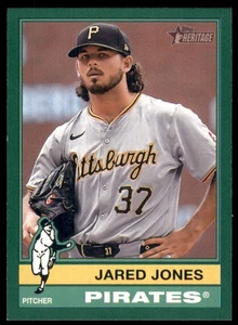 2025 Topps Heritage #149 Jared Jones Green - Bild 1 von 2