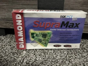 Brand New Diamond SupraMax Pro 56K PCI Fax Modem Brand New Sealed - Picture 1 of 4