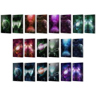 HEAD CASE DESIGNS DISCOVERING UNIVERSE LEATHER BOOK WALLET CASE FOR APPLE iPAD - Image 1 of 4