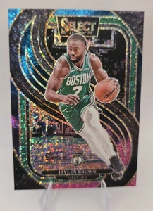 2024-25 Panini Select Premier Level Jaylen Brown #146 Cosmic Prizm SSP - Foto 1 di 2