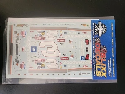 2000 Dale Earnhardt #3 Goodwrench Chevy 1:24 Decal - Waterslide Slixx Decals - Image 1 of 2