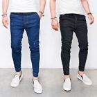 Mens Denim Ripped Distressed Skinny Pants Casual Stretch Slim Fit Jeans Trousers