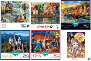 6 - Buffalo Games Puzzle - Tiger Mond (500) + 5 (750 Teile) - Bild 1 von 13