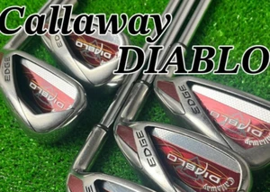 Callaway DIABLO EDGE Iron Set 5pcs (6–9,PW) R Flex Men's RH Golf Clubs Set - Picture 1 of 9