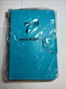 Light Blue Android Logo Case/Stand for @Tab AppTab 7" Android Jelly Bean Tab - Picture 1 of 8
