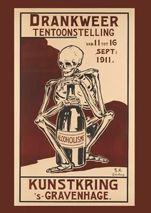 9727.Decoration Poster.Home room interior.Wall art.Anti-Alcohol print.AA meeting - Picture 1 of 1