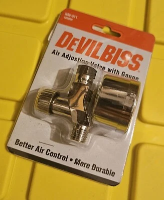 DeVILBISS Air Adjusting Valve with Gauge HAV-511 180089 - Image 1 of 2