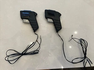 Vintage Pair Eldon Slot Car Speed Control CONTROLLER's: Black- Untested 1 Broken - Picture 1 of 18