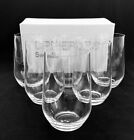 ORREFORS Rhapsody Clear SET OF 6 BEVERAGE GLASS TUMBLERS 4 1/4" IN ORIGINAL BOX