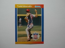1989 Donruss Todd Worrell #60 St. Louis Cardinals All-Stars Baseball Card