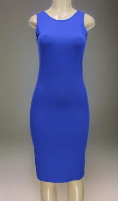 Женское платье Yelete эластичное без рукавов синее размер M - Изображение 1 из 4