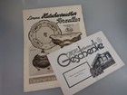 2 Prospekte / Kataloge Hutschenreuther Porzellan um 1925/30 (59424)