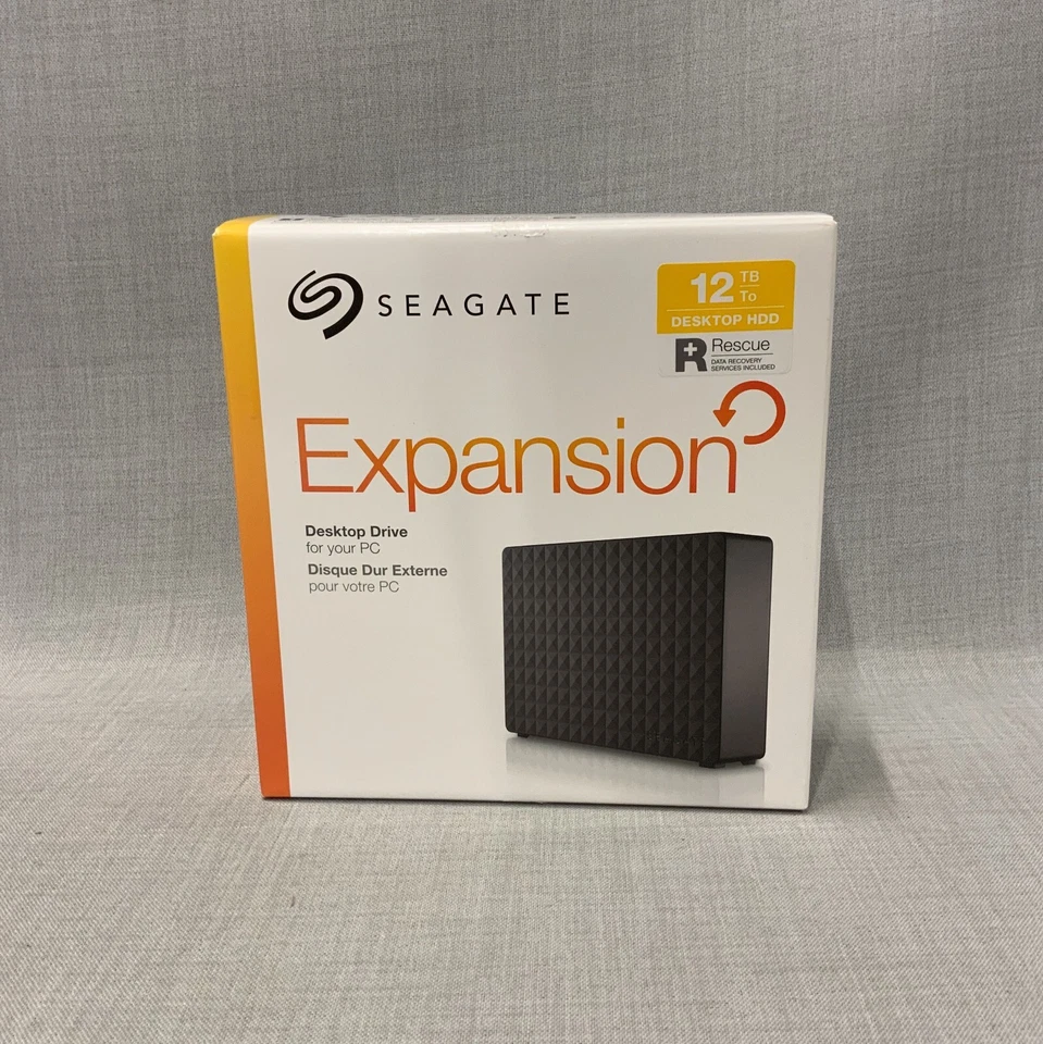 Seagate Expansion 12TB External Hard Drive HDD USB 3.0 - Image 1 of 1