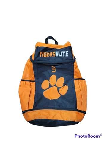 Clemson Tigers Backpack Orange w/ Paw Print 23" Cover