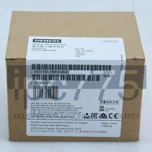 New Siemens 6ED1055-1NB10-0BA2 6ED1055-1NB10-0BA2 LOGO DM16 24R Expansion Module - Picture 1 of 4