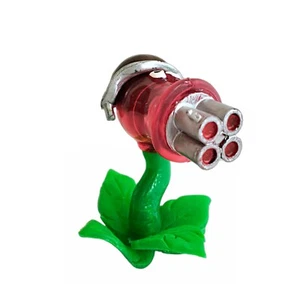 Plants Vs Zombies Gatling Peashooter Figure Mexican Bootleg action figure Mexico - Picture 1 of 9