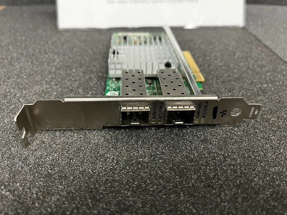 HP 560SFP+ Dual-Port 10GbE PCI-Express x8 Converged Network Adapter 669279-001 - Bild 1 von 1