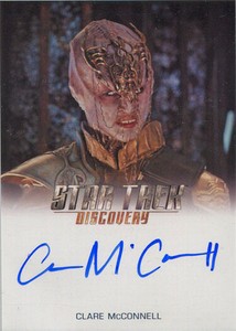 Star Trek Discovery Season 1 Autograph Card Clare McConnell as Dennas (FB)