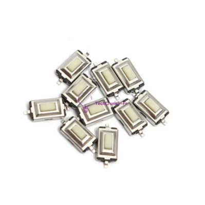 100PCS 2-Pin SMD 3X6X2.5mm Tactile Push Button Switch Tact Switch Micro Switch - Photo 1/4