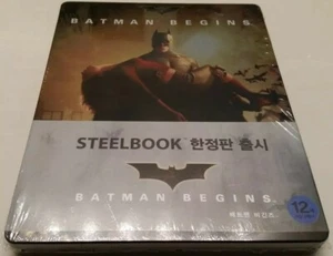 Batman Begins 1/4 Slip STEELBOOK (Blu-ray, Korea) ONLY 300 MADE!! SUPER RARE OOP - Picture 1 of 5