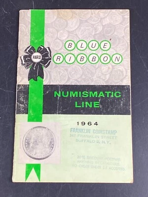 Hardco Blue RIbbon Numismatic Line 1964 Coin Accessories Catalog Buffalo NY - Image 1 of 4