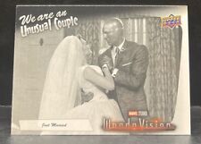 Upper Deck Marvel WandaVision We Are An Unusual Couple Just Married #WV1