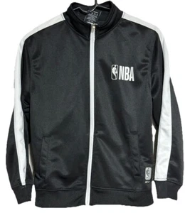 NBA Official Black Lightweight Full Zip Boys Large (14-16) Jacket Pre-Owned - Picture 1 of 3