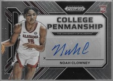 2023 Panini Prizm Draft Picks Noah Clowney College Penmanship #CP-NCW Penn State