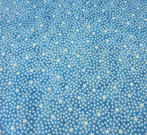 Let Freedom Ring BTY American Quilts Valor QT Off-White Silver Stars Tonal Blue - Picture 1 of 3