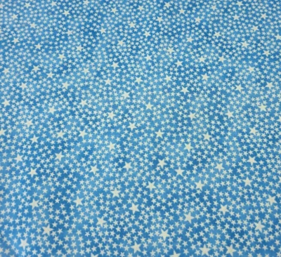 Let Freedom Ring BTY American Quilts Valor QT Off-White 银色星星色调蓝色 — 第 1/3 张图片