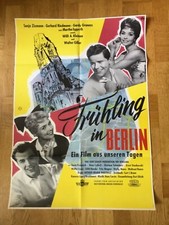 Frühling in Berlin (Kinoplakat '57) - Sonja Ziemann / Gerhard Riedmann