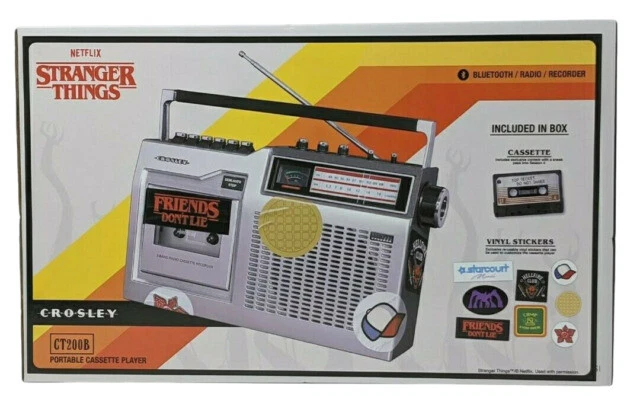 Crosley CT200B-SI Cassette Player & Recorder - Silver