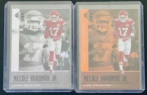 Mecole Hardman Jr RC Illusion 1 Base y 1 Naranja 2019 Panini Chiefs Nº 79 - Imagen 1 de 6