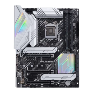 ASUS Prime Z590-A LGA 1200 Motherboard DDR4 Thunderbolt 4 Aura Sync RGB Lighting - Picture 1 of 15