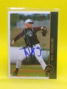 Neil Friendling 1999 Just #178 Tampa Bay Rays (PERSONAL AUTOGRAPH)