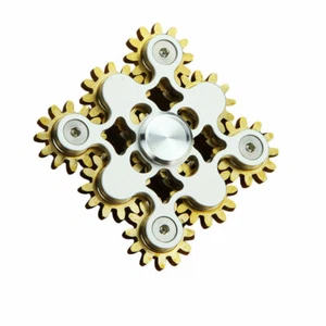 Nine-tooth Linkage Fingertip Top Gyroscope Spinning Top Gearwheel Boy Adult Toy - Picture 1 of 14